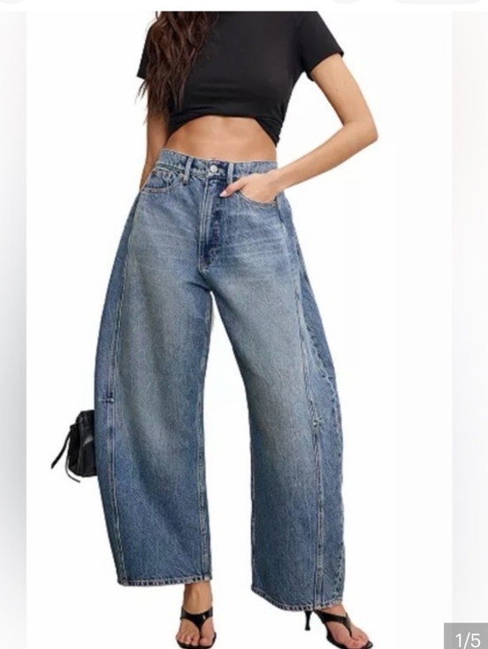 Good American Denim - Good American Extreme Barrel Jeans